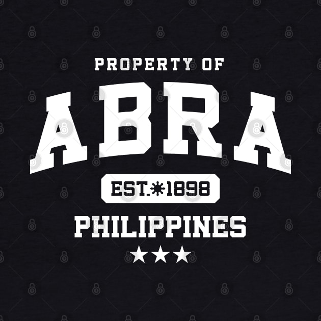 Abra_Property of the Philippines Shirt (White) by pinoytee